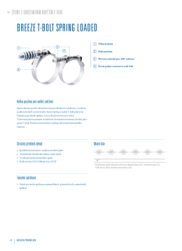 breeze t-bolt spring loaded