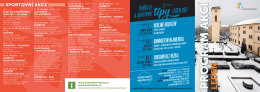 Program akcí na leden 2017