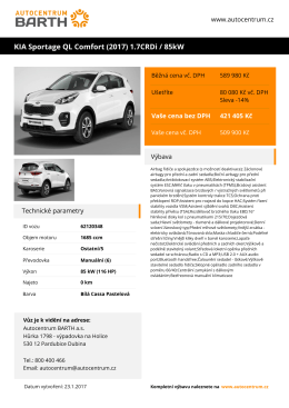 Uložit jako pdf - Autocentrum BARTH as