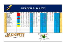 BLESKOVKA 3