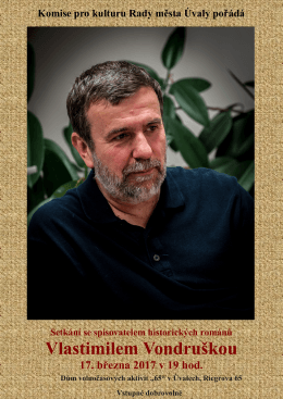 Vlastimilem Vondru&scaron;kou