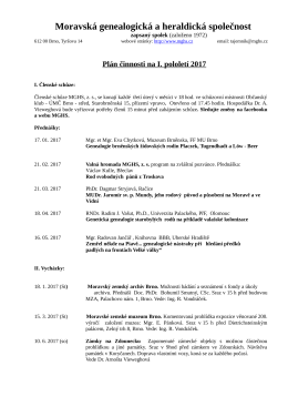 1. pololet&iacute; 2017