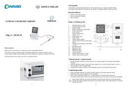1380341 Grilovac&iacute; a kuchyňsk&yacute; teploměr Renkforce