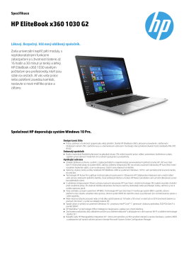HP EliteBook x360 1030 G2