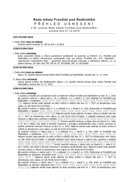 52 URM 21 12 2016 - Frenštát pod Radhoštěm