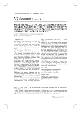 How do we see ourselves, how are we seen and how we are