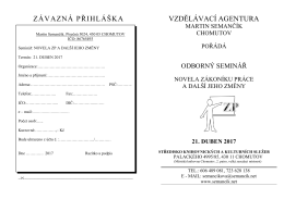 více informací