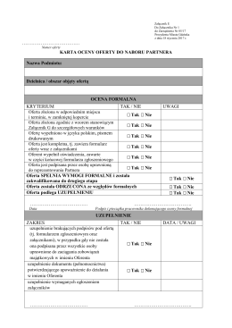 Zał. E do warunków - formularz oceny oferty 486.87 KB