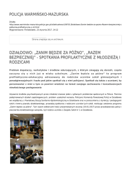 Generuj PDF - Policja Warmińsko