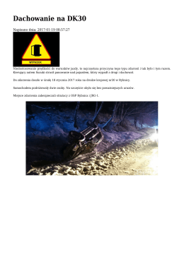 Dachowanie na DK30