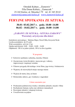 Oferta Ziemowita cz 1