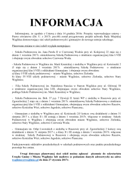 informacja - Węgliniec
