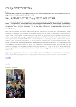 Generuj PDF - Policja Świętokrzyska