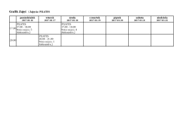 Grafik Zajęć - strefaklienta.com.pl
