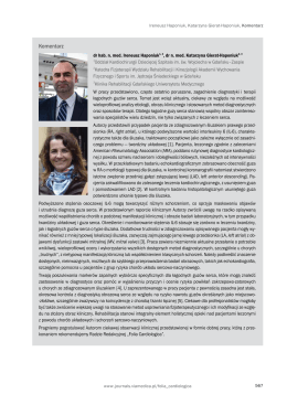 Komentarz - Via Medica Journals