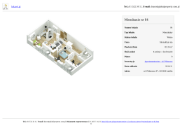 Mieszkanie nr 84