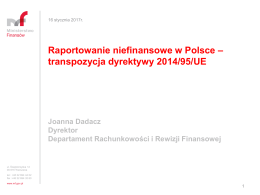 Znowelizowana ustawa o rachunkowości
