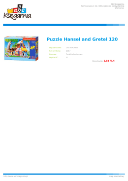 Puzzle Hansel and Gretel 120