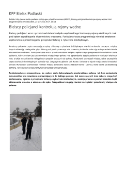 Generuj PDF - KPP Bielsk Podlaski