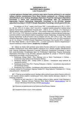Zarządzenie ws. ogłoszenia otwartego naboru 84.46 KB