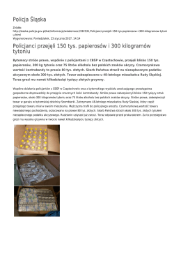 Generuj PDF - Policja Śląska