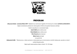 Zobacz ofertę Ośrodka Kultury Białogon cz 2