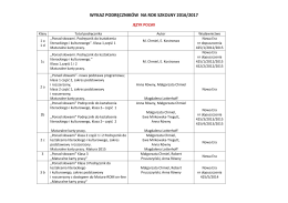 podręczniki 16-17x