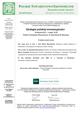 Strategie polskiej innowacyjności