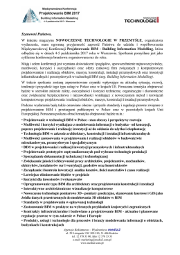 Szanowni Państwo - Nowoczesne technologie w przemyśle