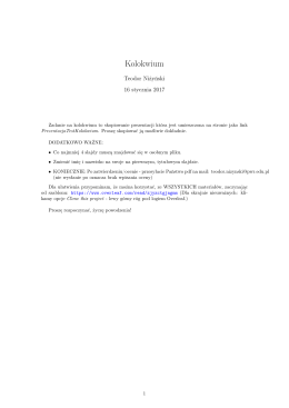 Kolokwium