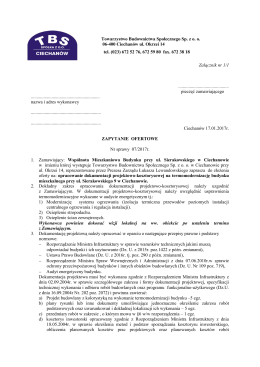 Zapytanie ofertowe