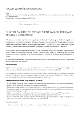 Generuj PDF - Policja Warmińsko
