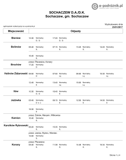 SOCHACZEW DA/DK Sochaczew, gm. Sochaczew - e