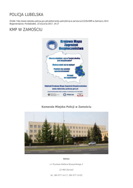 Generuj PDF - Policja Lubelska