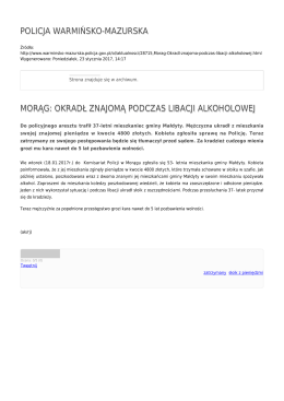 Generuj PDF - Policja Warmińsko