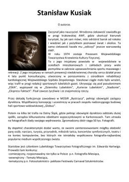 Stanisław Kusiak - Open KUL