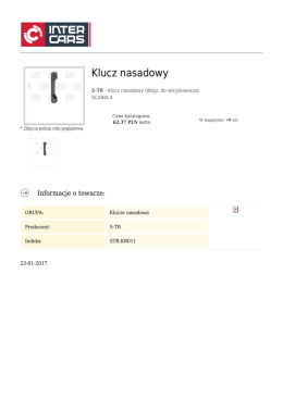 Klucz nasadowy