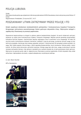 Generuj PDF - Policja Lubuska