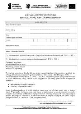 Specyfikacja Istotnych Warunk&oacute;w Zam&oacute;wienia