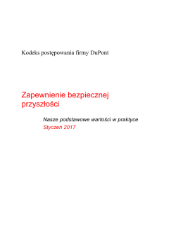 Zapewnienie bezpiecznej przyszłości