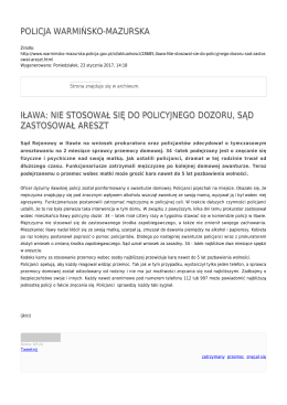 Generuj PDF - Policja Warmińsko