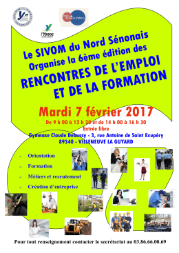 RENCONTRES DE L`EMPLOI ET DE LA FORMATION