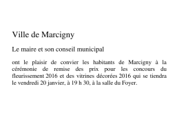 Ville de Marcigny
