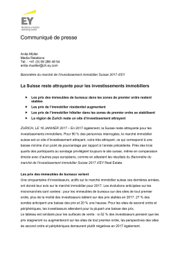 Communiqué de presse