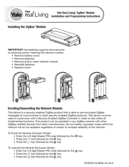 ZigBee Module Manual