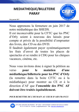 mediatheque/billeterie paray