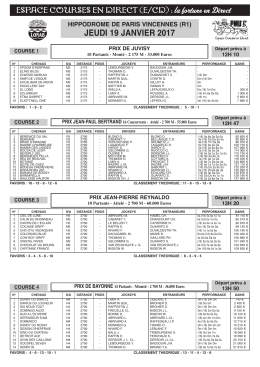 ECD DU JEU 19 JAN 2017 R1