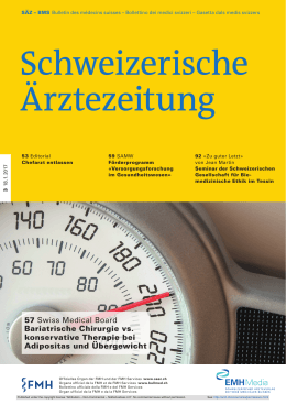 Schweizerische Ärztezeitung 3/2017
