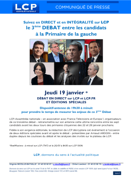 LCP - suivez en direct et en intégralité