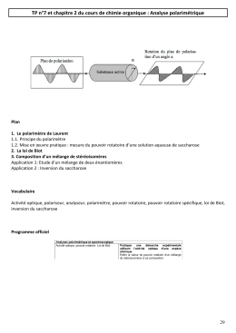 TP 7 polarimétrie